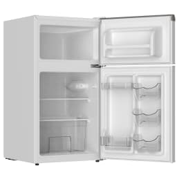 Frigidaire 3.1 Cu. ft. Top Mount Refrigerator, Compact Refrigerator with Freezer, White - Thumbnail 2