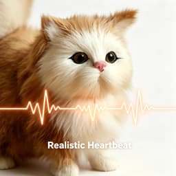 BESTSKY 2026 New Interactive Companion Robot Cat Pets,Handmade Weighted Stuffed Animals,Cat Plush Toy with Voice Response,Realistic Heartbeat - Thumbnail 4