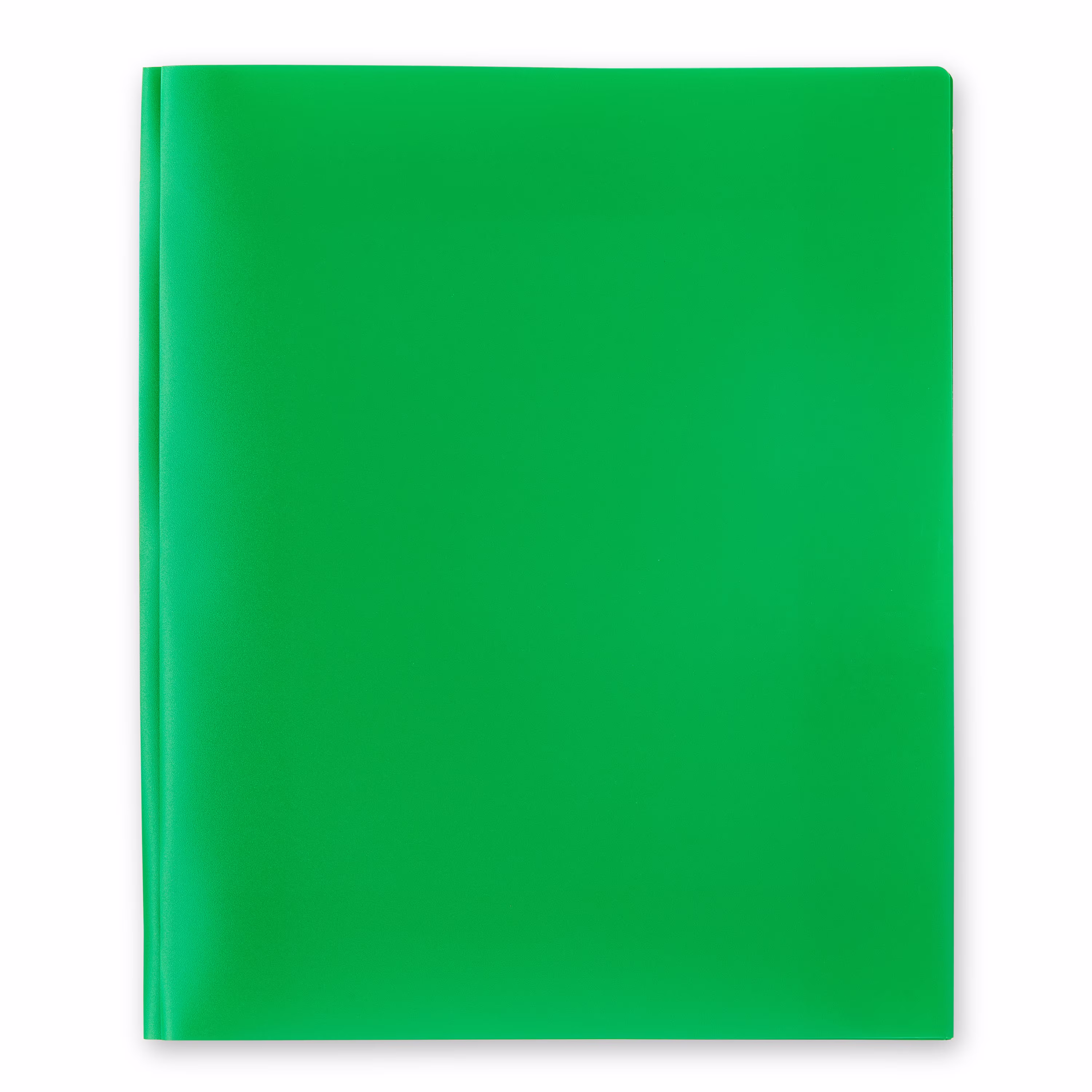 Pen+Gear Green 3-Prong Folder with 2 Pockets, 9.4" x 11.4"