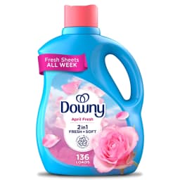 Downy Liquid Fabric Softener, April Fresh, 100 fl oz, 136 Loads - Thumbnail 1