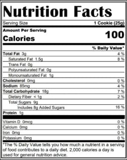 Homestyle Soft Baked Oatmeal Raisin Cookie 6 Count, Ready to Eat, Kosher Dairy, Contains: Eggs, Milk, Soy, Wheat - Thumbnail 4