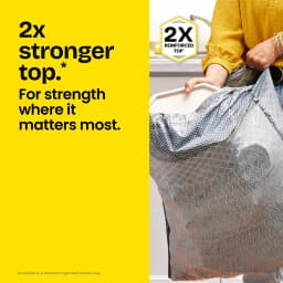 Glad ForceFlex MaxStrength OdorShield 13-Gallon Tall Kitchen Trash Bags, 20 Bags - Thumbnail 2