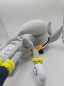 Great Eastern Sonic The Hedgehog 13" Plush Doll, Silver - Thumbnail 4