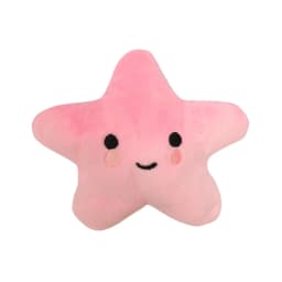 Squeaky Plush Pet Toy Five-Pointed Star Shape Interactive Chew Toy for Stress Relief and Boredom Durable Soft Material for Small to Medium Dogs - Thumbnail 1