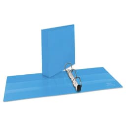 Heavy-Duty Non Stick View Binder With Durahinge And Slant Rings, 3 Rings, 2" Capacity, 11 X 8.5, Light Blue, (5501) | Bundle - Thumbnail 3