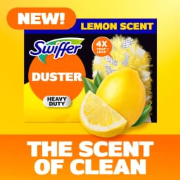 Swiffer Dusters Heavy Duty Duster Refills, Lemon Scent, 11 Count - Thumbnail 3