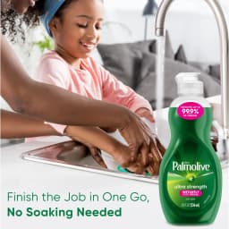 (2 pack) Palmolive Ultra Strength Liquid Dish Soap, Cuts Grease and Grime, No Soaking Needed, 8 fl oz Bottle - Thumbnail 4