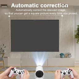 Kothab Retro Console Projector - 2-In-1 Professional Game Projector, 4k Hd Projector With Built-In Retro Games - Thumbnail 2