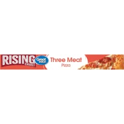 Great Value Rising Crust Three Meat Pizza, 28.65 oz (Frozen) - Thumbnail 8
