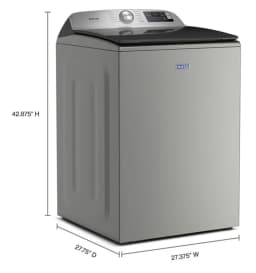 Maytag 5.2 Cu. Ft. Pet Pro Top Load Agitator Washer with Extra Power and Sanitize Cycle with Oxi - MTW7205RR - Thumbnail 2
