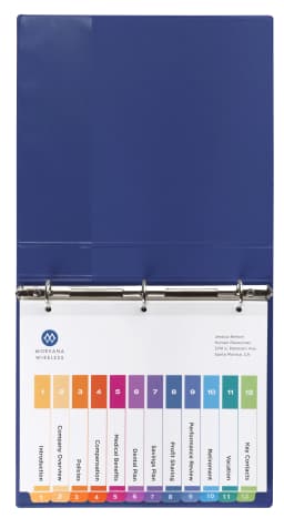 Avery Ready Index 12 Tab Dividers, Customizable TOC, 1 Set (11141) - Thumbnail 8
