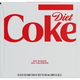 Diet Coke Soda Fridge Pack Cans, 12 fl oz, 12 Pack - Thumbnail 11
