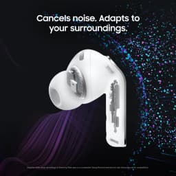 Samsung Galaxy Buds4 Pro Bluetooth Headphones and Charging Case, Black - Thumbnail 3