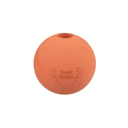 Harry Barker Durable All-Natural Rubber Balls for Dogs, 2.5" Rubber Balls, Orange, 6 Pack Set - Thumbnail 2