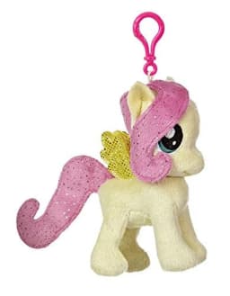 Aurora World My Little Pony Clip-On Fluttershy Pony Plush, 4.5" - Thumbnail 2