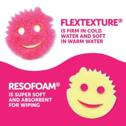 Scrub Daddy Scrub Mommy Winter Snowflake Non-Scratch Cleaning Sponge - Thumbnail 11