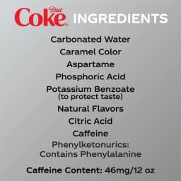 Diet Coke Soda Fridge Pack Cans, 12 fl oz, 12 Pack - Thumbnail 8