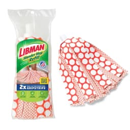 Libman Wonder Mop Refill with Microfiber Grip Strips - Thumbnail 1