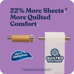 Quilted Northern Ultra Plush 3-Ply Toilet Paper, 12 Mega Rolls, 255 Sheets per Roll - Thumbnail 5