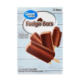 Great Value Fudge Ice Cream Bars, 30 fl oz, 12 Pack - Thumbnail 1