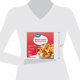 Great Value Meat Lovers Breakfast Bowl, 7 oz (Frozen) - Thumbnail 8