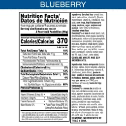 Pop-Tarts Toaster Pastries, Breakfast Foods, Kids Snacks, Frosted Blueberry (8 Pop-Tarts) - Thumbnail 2