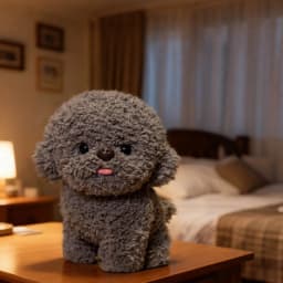 YiJuHui 1pcs Realistic Bichon Frise Stuffed Animal Plush Toy - Ultra Soft Huggable Pillow Pet for Cuddling Comfort, Durable Nursery Decor and Gift - Thumbnail 6