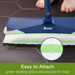 Bona Disposable Wet Cleaning Pads for Hard-Surface Floor Cleaner, White - Thumbnail 7