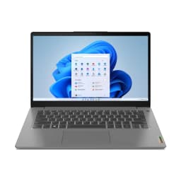 Lenovo IdeaPad 3i 14" 1080p PC Laptop, Intel Core i5-1235U, 8GB RAM, 512GB SSD, Windows 11 Home, Arctic Grey, 82RJ0007US - Thumbnail 1