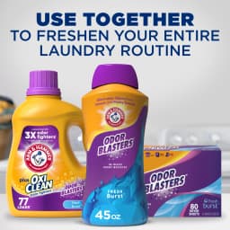 ARM & HAMMER Odor Blasters Laundry Scent Booster, Scent Beads Alternative, Fresh Burst Scent, 45 Oz - Thumbnail 11