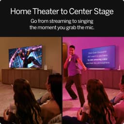 VIZIO MicMe 2.1 Karaoke Soundbar, 2 Wireless Microphones, Wireless Subwoofer w/ Dolby Atmos, DTS:X - Thumbnail 5