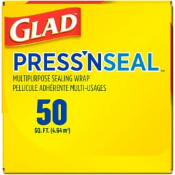 Glad Press'N Seal Multipurpose Sealing Food Wrap, 50 sq ft Roll - Thumbnail 9