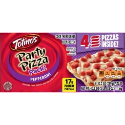 Totino's Party Pizza, Pepperoni, Thin Crust, 17g Protein, 40.8 oz, 4 Count (Frozen) - Thumbnail 14