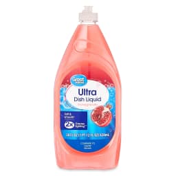 Great Value Soft & Smooth Ultra Dish Liquid, Pomegranate, 28 fl oz - Thumbnail 1