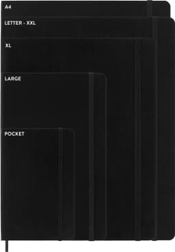 Moleskine Notebook, Extra Large, Plain, Myrtle Green, Soft Cover (7.5 x 9.75) (Books) - Thumbnail 5