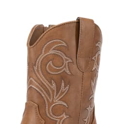 DREAM PAIRS Women's Western Boots Square Toe Chunky Heel Zipper Embroidered Ankle Boots - Thumbnail 7
