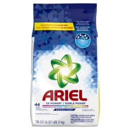 Ariel Laundry Detergent Powder, Original Scent, 70 oz, 44 Loads - Thumbnail 6
