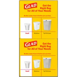 Glad Quick-Tie 4-Gallon Small Trash Bags, Gain Original Scent, 20 Bags, 2 Pack - Thumbnail 12