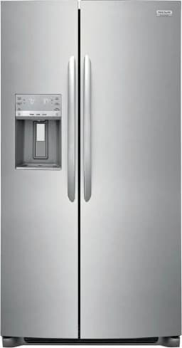 FRIGIDAIRE GRSS2652AD SIDE BY SIDE FREESTANDING REFRIGERATOR Stainless Steel - Thumbnail 1