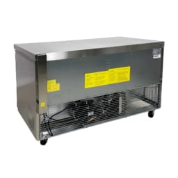 Cooler Depot 61 inch 14.1 cu.ft, 38" heigh Commercial Undercounter Freezer, 2 Solid Doors, Stainless steel exterior, NSF certified - Thumbnail 12