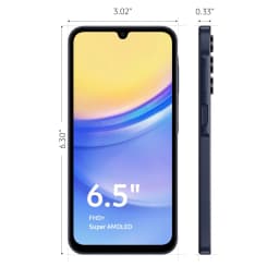 Restored Samsung Galaxy A15 5G A Series Cell Phone, 5000 mAh Battery, 6 GB RAM, 1 Pound, 128GB, 50MP Camera, 6.5 inch - Thumbnail 9