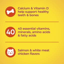 Meow Mix Tender Centers Dry Cat Food, Salmon & White Meat Chicken Flavors, 26 lb Bag - Thumbnail 4