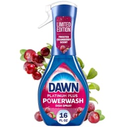 Dawn Powerwash Spray, Dish Soap, Dishwashing Liquid, Cranberry Scent, 1 Starter Kit, 16 fl oz - Thumbnail 2