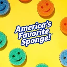 Two Pack Scrub Daddy Pack 6 Count Colors Flexible Non Scratch 3X2 Sponges - Thumbnail 9