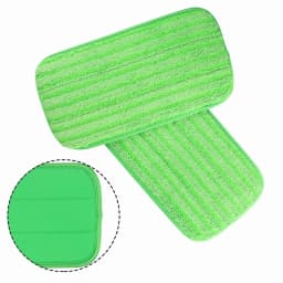 KLYNE - Mop Refills Mop Pads Reusable 12 Inch For Swifter Wet Jet Mops Green Home - Thumbnail 4