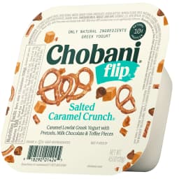 Chobani Flip Low-Fat Greek Yogurt, Salted Caramel Crunch 4.5 oz - Thumbnail 5