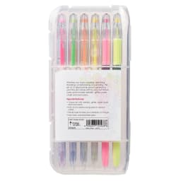Assorted Gel Pen Set - 12 pc - Thumbnail 2