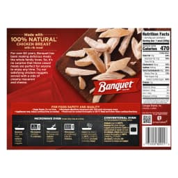 Banquet Chicken Nuggets With Mac & Cheese, 15g Protein, Frozen Meal, 7.4 oz - Thumbnail 8