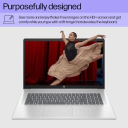 New HP 17.3" HD+ Touchscreen Display Laptop, AMD Ryzen 5 7530U (Beats i7-1165G7), 32GB RAM, 512GB SSD, Wi-Fi 6 - Thumbnail 3