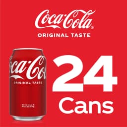 Coca-Cola Soda Pop Cans, 12 fl oz, 24 Pack - Thumbnail 4
